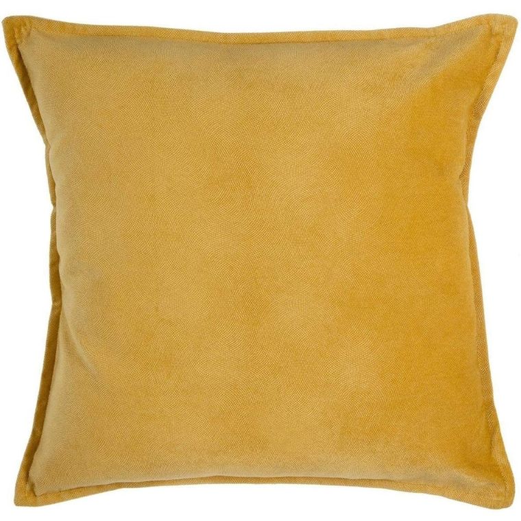 Atmosphera, poduszka dekoracyjna, ozdobna, 45-45 cm, żółta