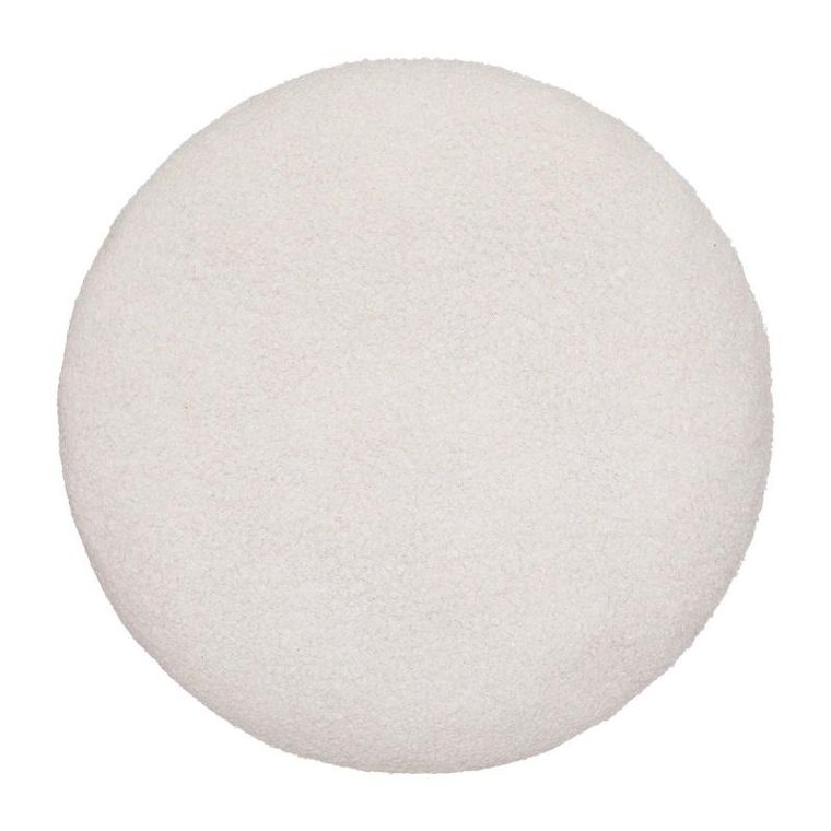 Atmosphera, poduszka dekoracyjna z efektem baranka, Ø 40 cm