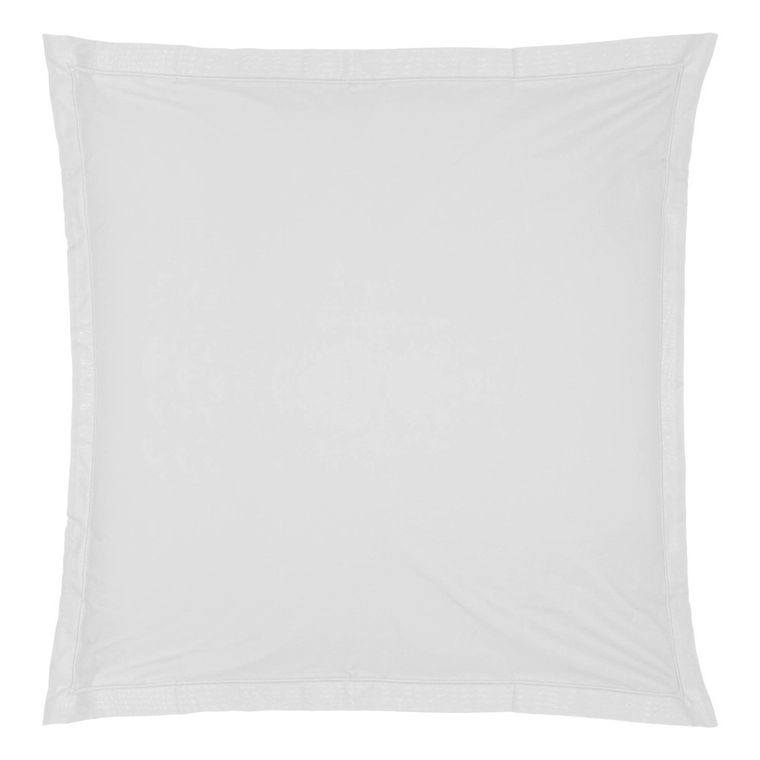 Atmosphera, poszewka na poduszkę z bawełny, 63-63 cm, biała