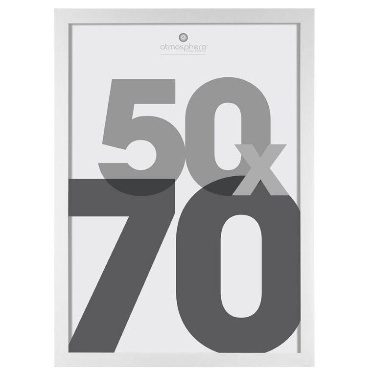 Atmosphera, ramka na zdjęcia, 50-70 cm, biała