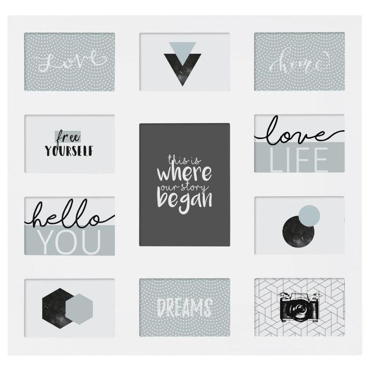 Atmosphera, ramki na zdjęcia, kolaż, 11 elementów