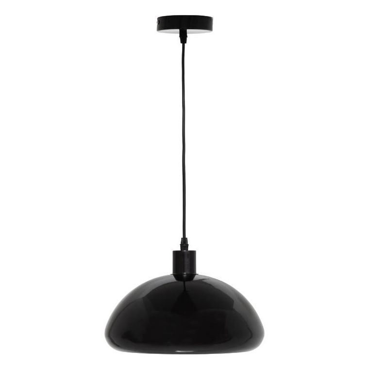 Atmosphera, Savio, lampa sufitowa z metalowym kloszem, 27 cm