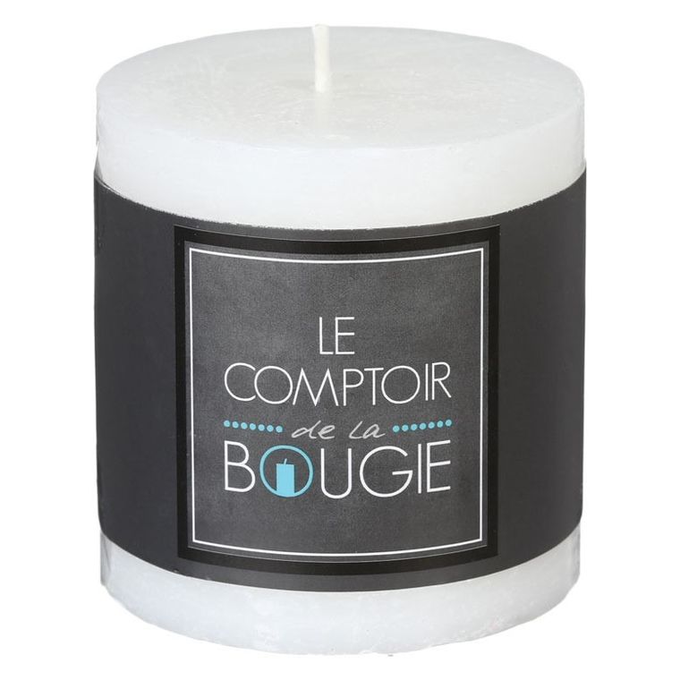 Atmosphera, świeca, biała, 6,7-7 cm