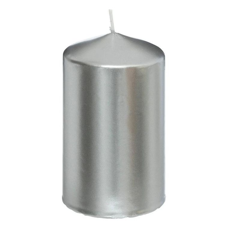 Atmosphera, świeca walec, błyszcząca, 12 cm