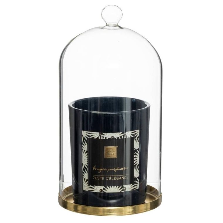 Atmosphera, świeca zapachowa ze szklanym kloszem, feel, 210 g