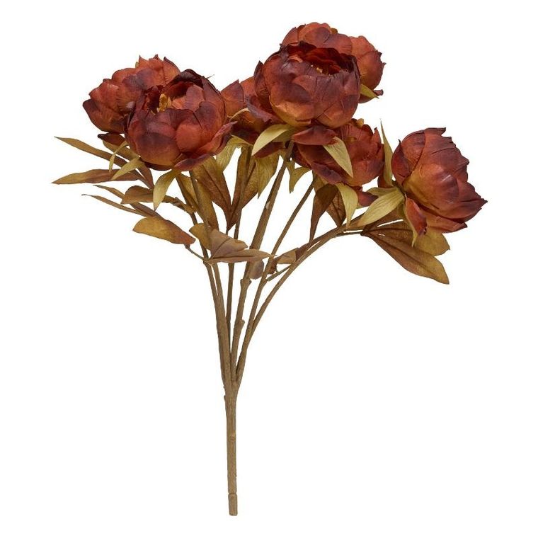 Atmosphera, sztuczny bukiet, Fria, 5 piwonii, wys. 53 cm