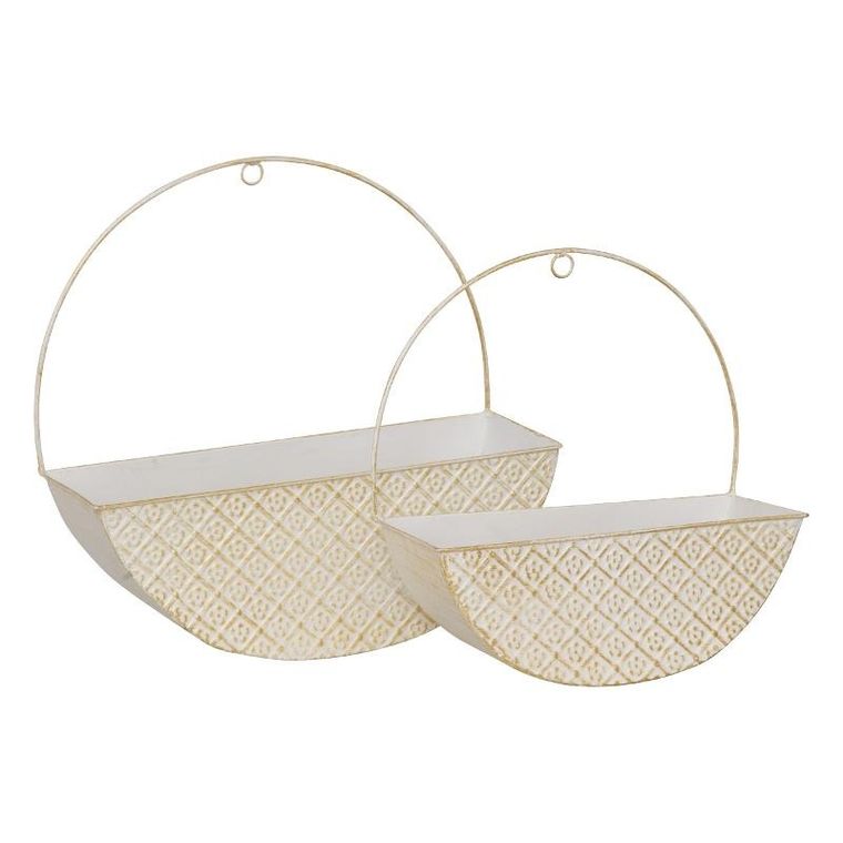 Atmosphera, Tino, zestaw doniczek ściennych, 34 cm, 2 szt.