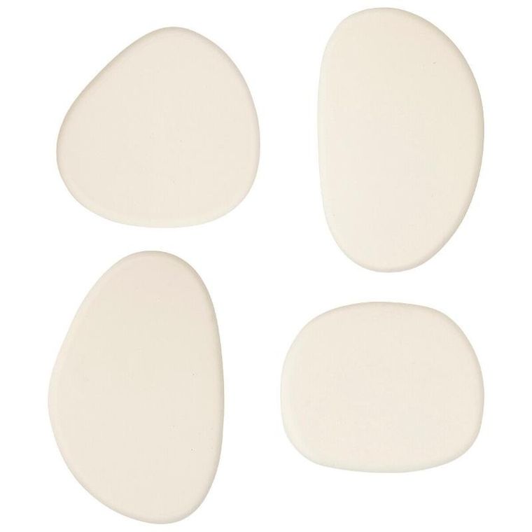 Atmosphera, wieszaki ścienne organiczny kształt, Karen, 4 haczyki