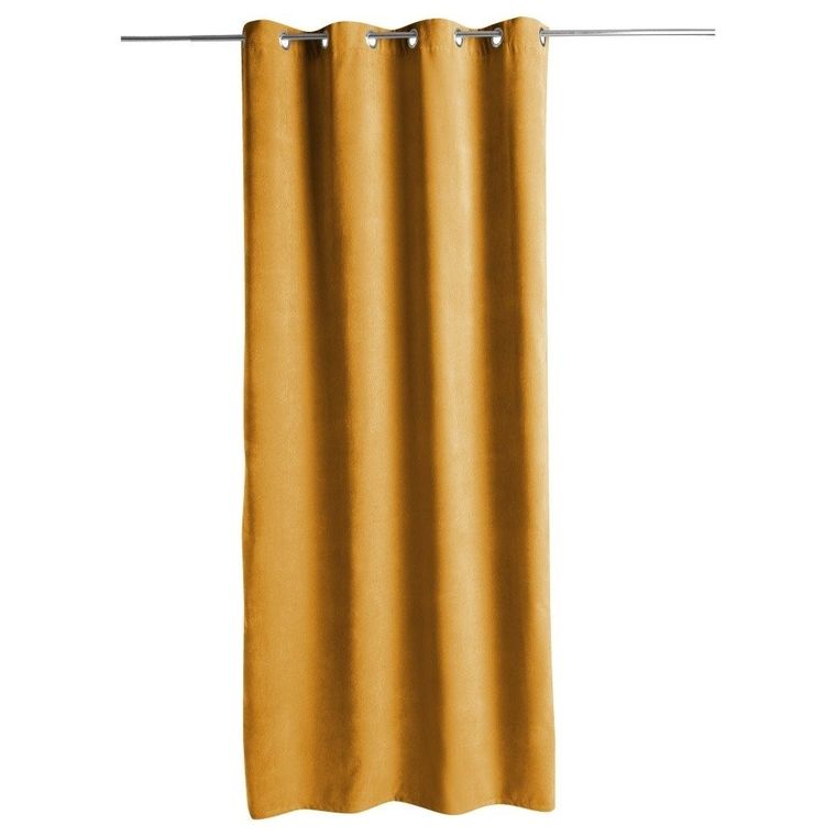 Atmosphera, zasłona gotowa do salonu, Memo, 140-260 cm, żółty