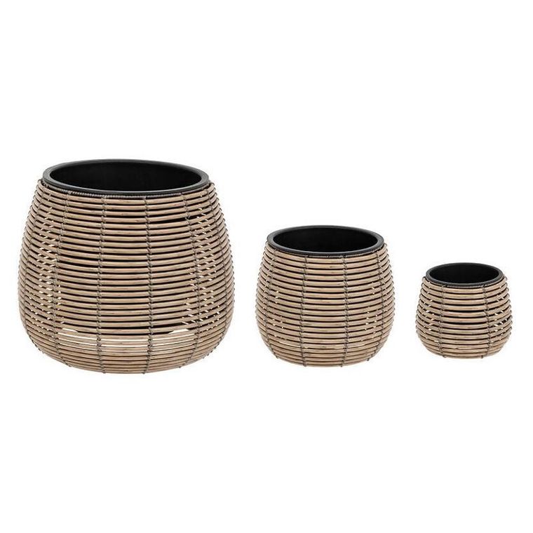 Atmosphera, zestaw doniczek o różnych rozmiarach, 3 szt.
