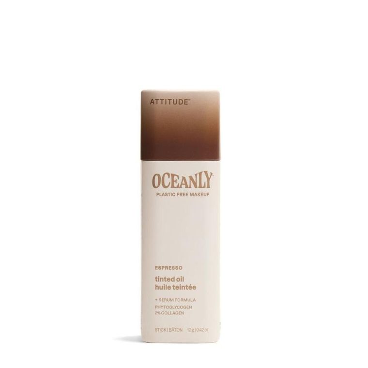 Attitude, Oceanly, olejek koloryzujący, tined oil serum, Espresso, 12 g