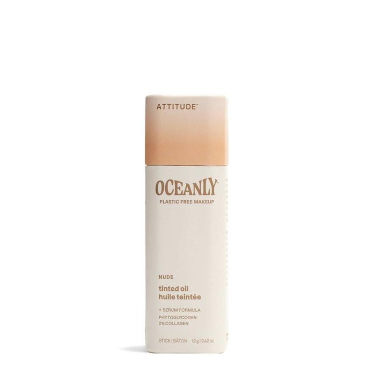 Attitude, Oceanly, olejek koloryzujący, tined oil serum, Nude, 12 g