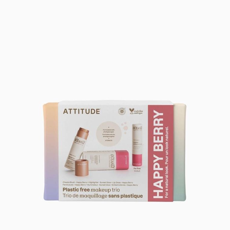 Attitude, Oceanly, zestaw Happy Berry, 3 produkty