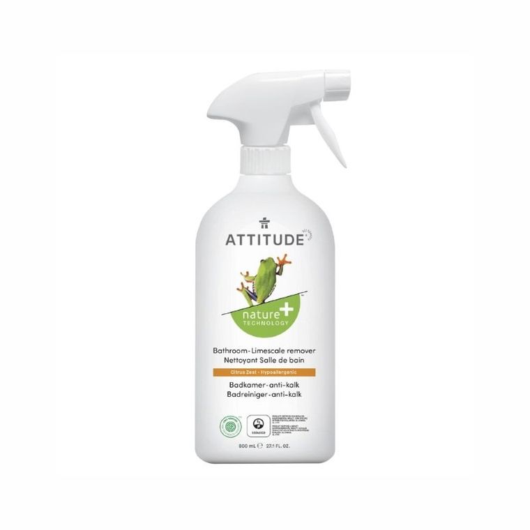 Attitude, płyn do czyszczenia łazienki skórka cytrynowa, Citrus, 800 ml