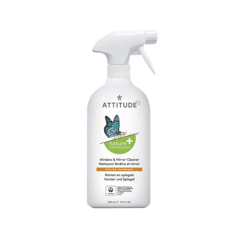Attitude, płyn do mycia okien, szkła i lustra, 800 ml