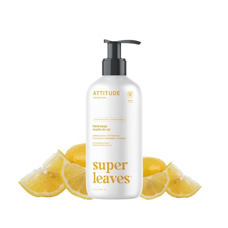 Attitude, Super Leaves, mydło do rąk, liście limonki, 473 ml