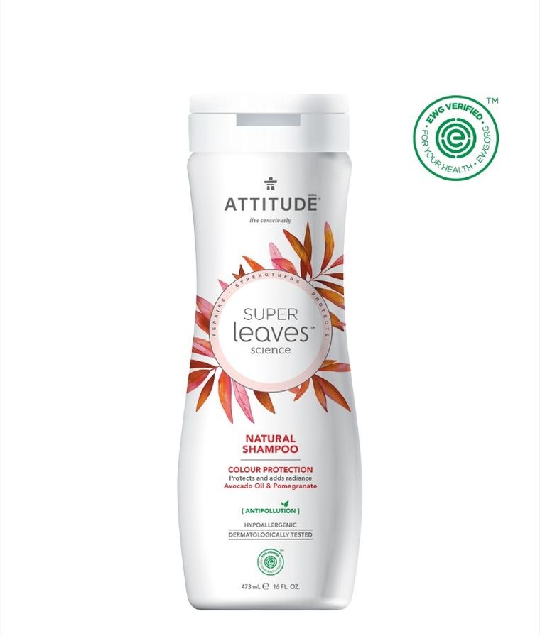 Attitude, szampon do włosów farbowanych z olejkiem z awokado, 473 ml