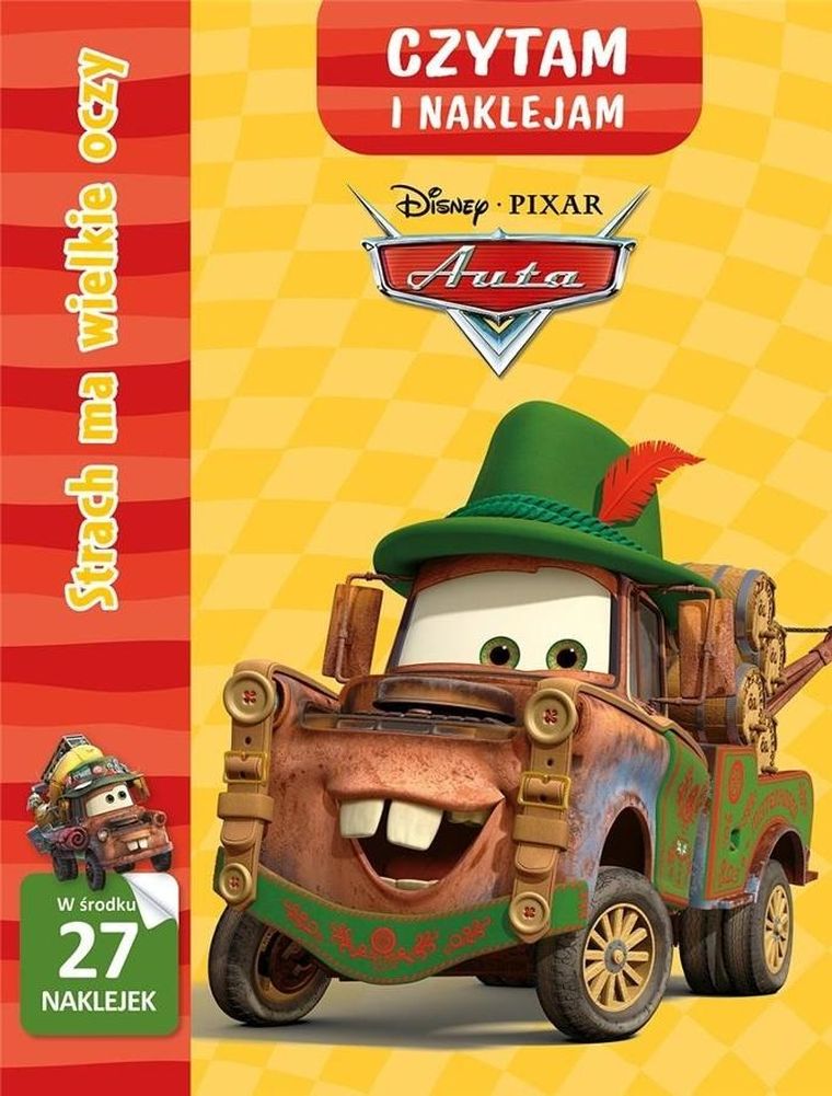 Auta. Czytam i naklejam. Strach ma wielkie oczy