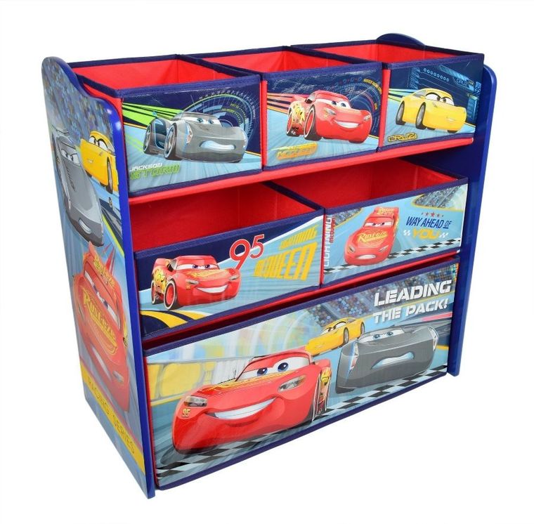 Auta, pojemnik na zabawki