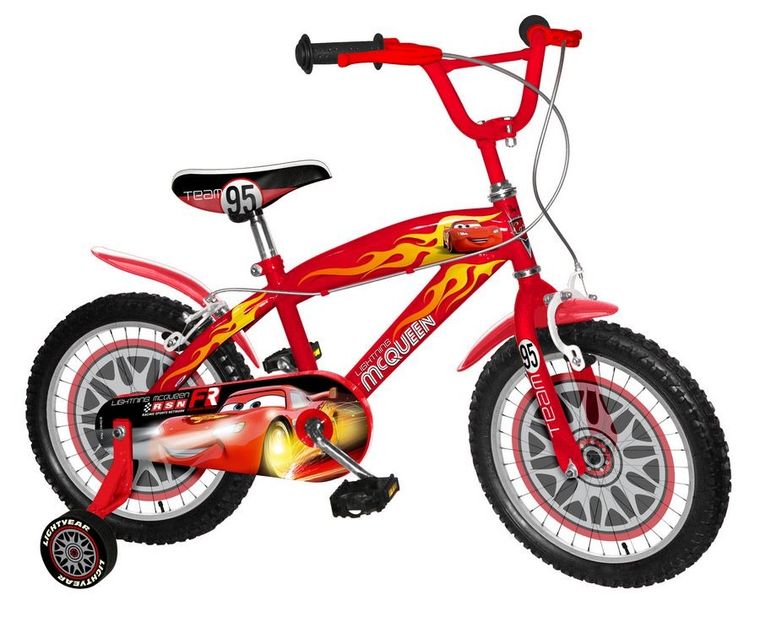 Auta, rowerek dziecięcy, 16"