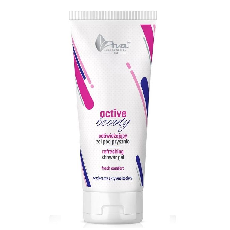 Ava Laboratorium, Active Beauty, odświeżający żel pod prysznic, 200 ml