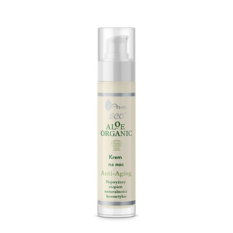 Ava Laboratorium, Aloe Organic, krem na noc, anti-aging, 50 ml