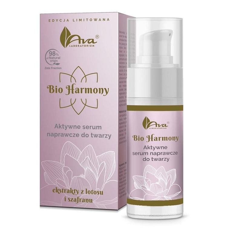 Ava Laboratorium, Bio Harmony, aktywne serum naprawcze do twarzy, 30 ml