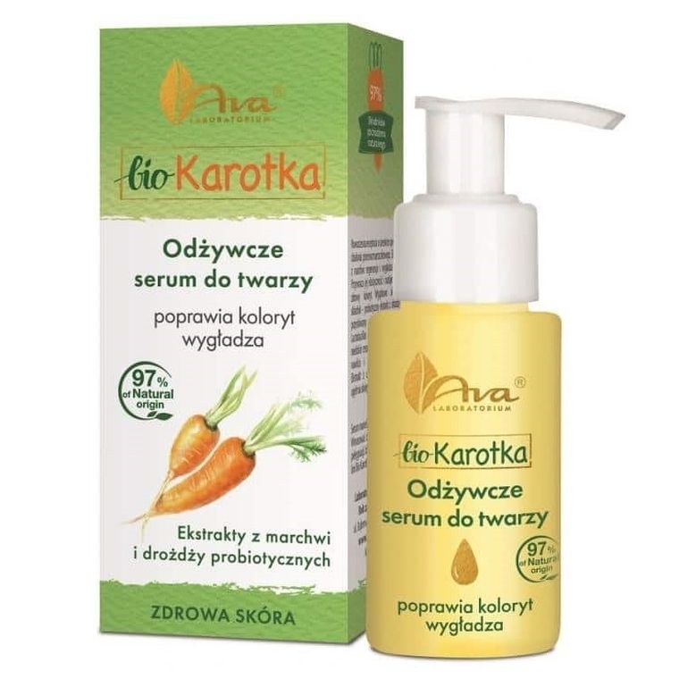 Ava Laboratorium, Bio Karotka, odżywcze serum do twarzy, 50 ml