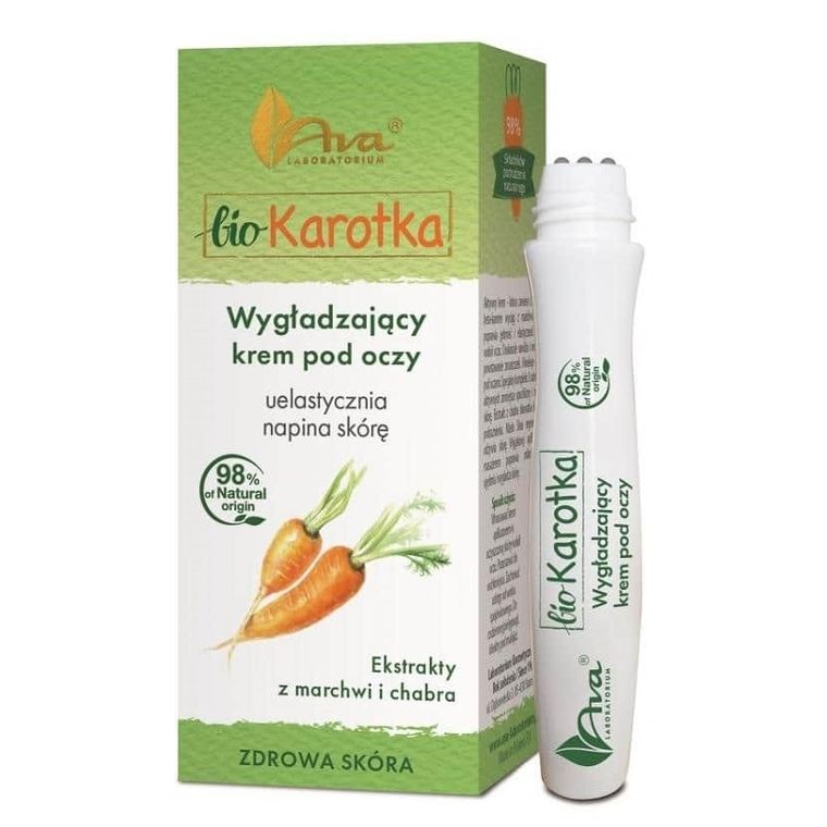 Ava Laboratorium, Bio Karotka, wygładzający krem-lotion pod oczy, 15 ml