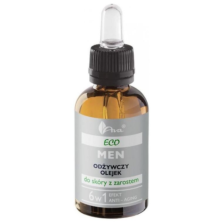 Ava Laboratorium, Eco Men, odżywczy olejek do skóry z zarostem, 30 ml