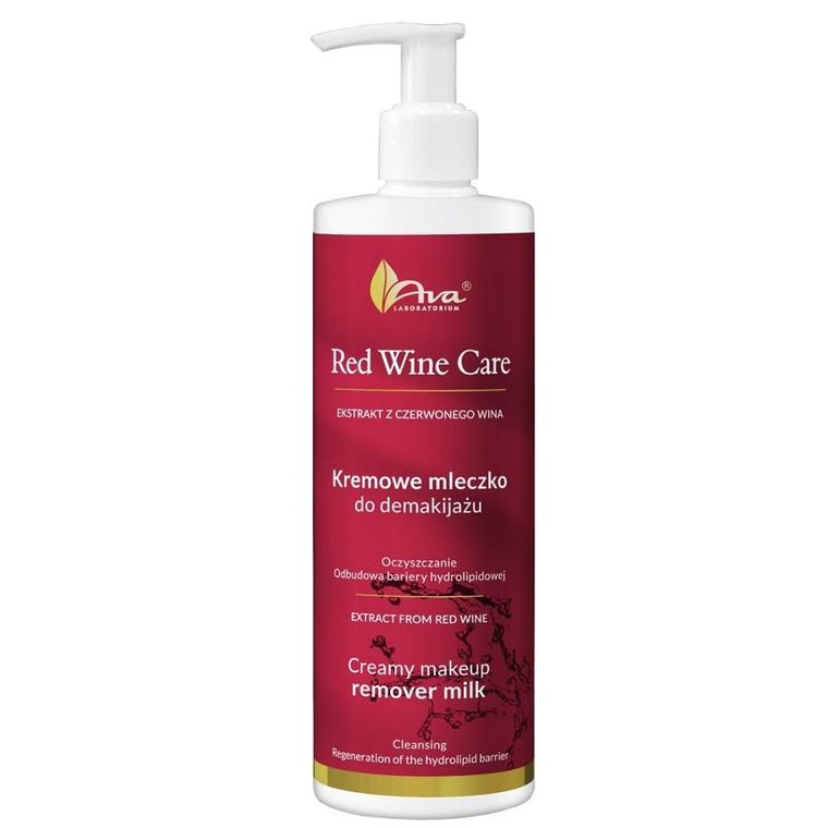 Ava Laboratorium, Red Wine Care, kremowe mleczko do demakijażu, 200 ml