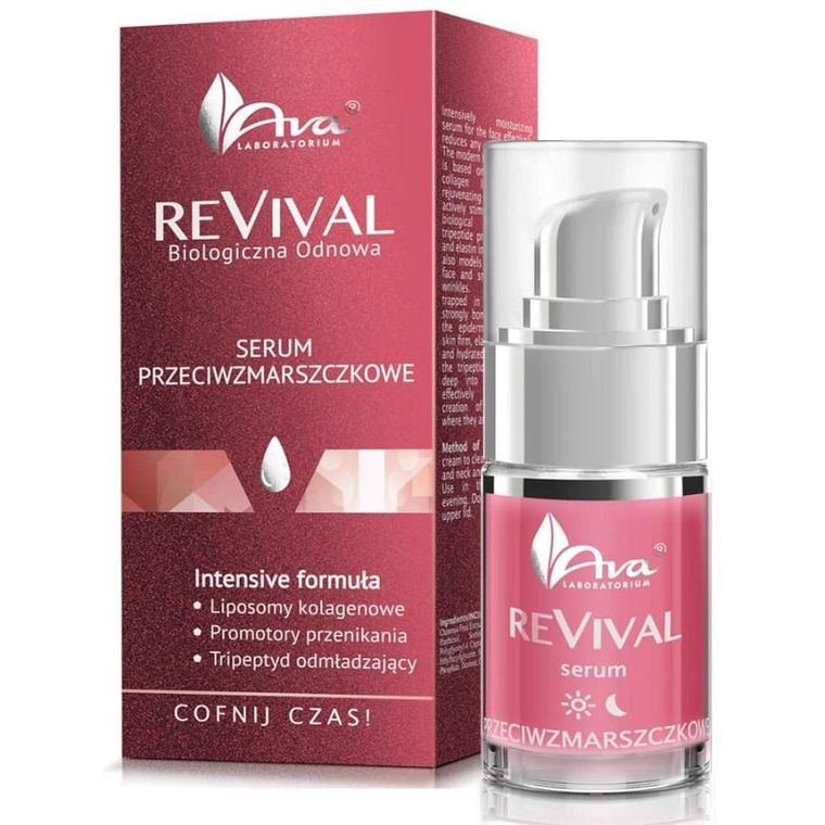 Ava Laboratorium, ReVival, serum przeciwzmarszczkowe, 15 ml