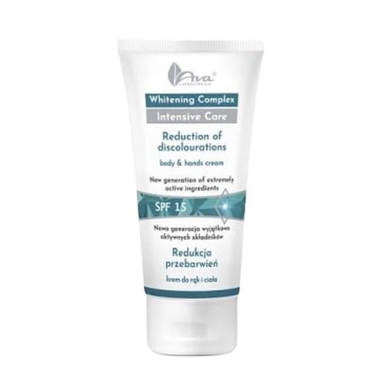 Ava Laboratorium, Whitening Complex Intensive Care, redukujący przebarwienia krem do rąk i ciała, 100 ml