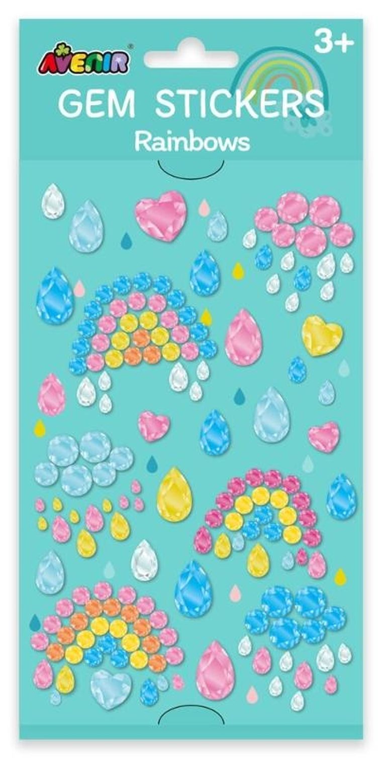 Avenir, diamenciki samoprzylepne, tęcza