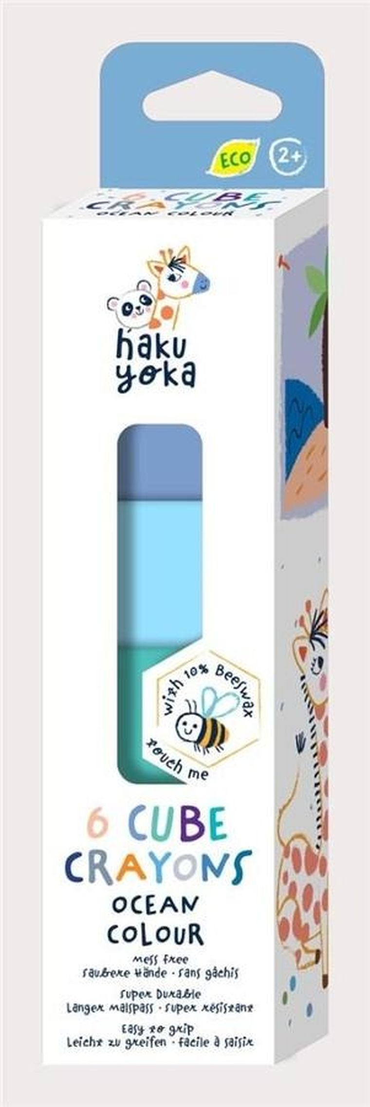 Avenir, kredki kostki, ocean, 6 kolorów