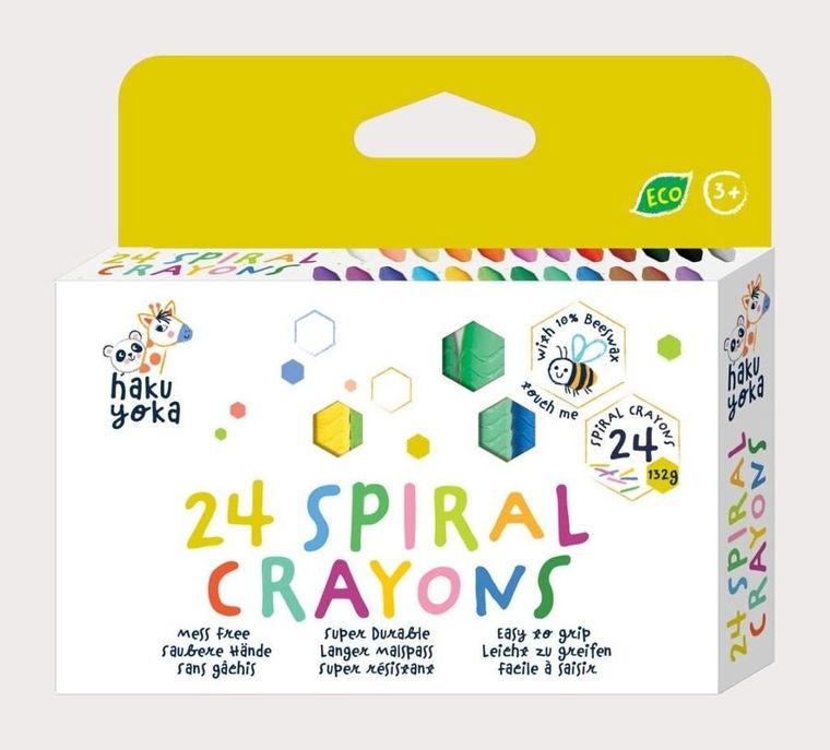 Avenir, kredki spiralne, 24 kolory