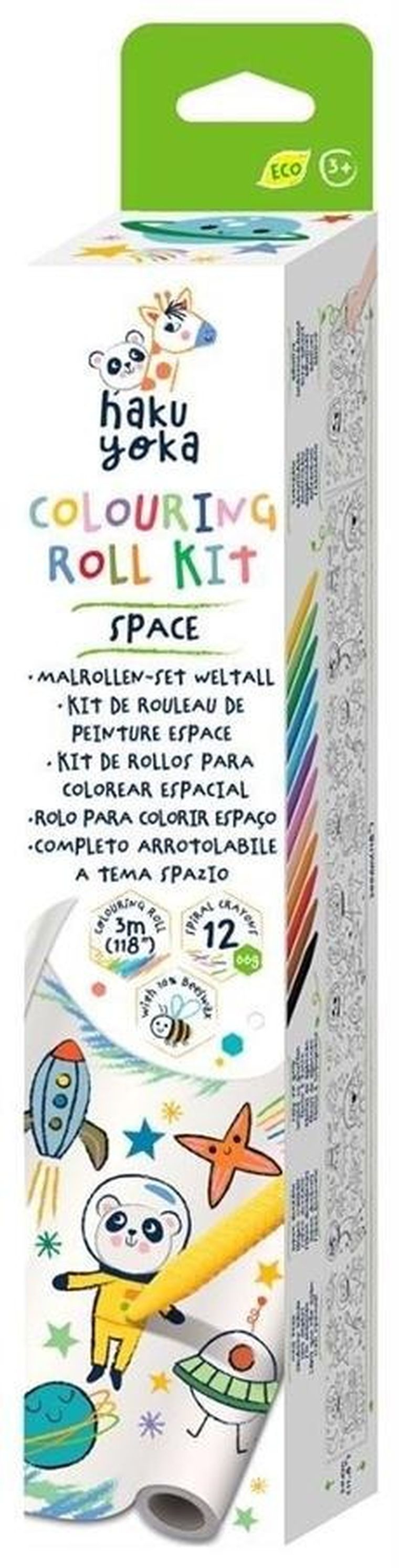 Avenir, rolka do kolorowania, Kosmos