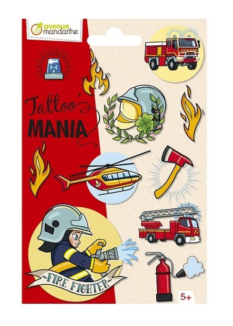 Avenue Mandarine, tatuaże, strażacy