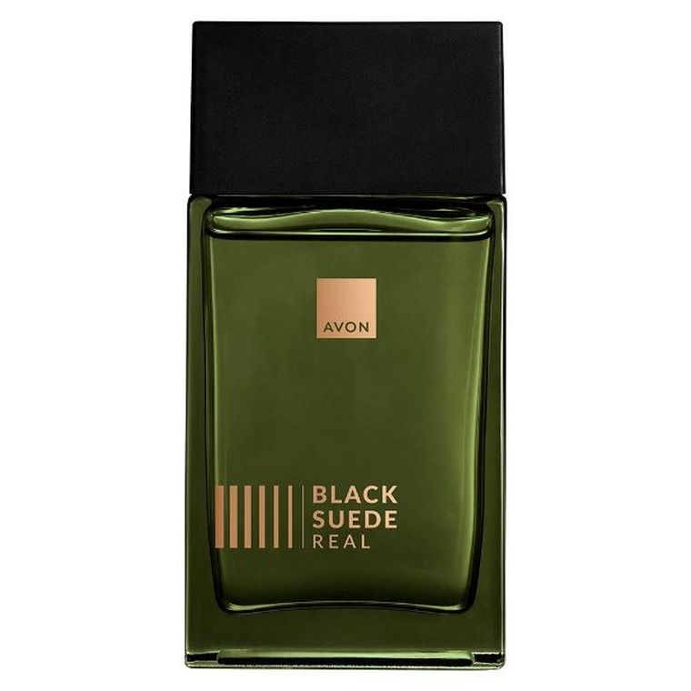 Avon, Black Suede Real, woda toaletowa, spray, 100 ml