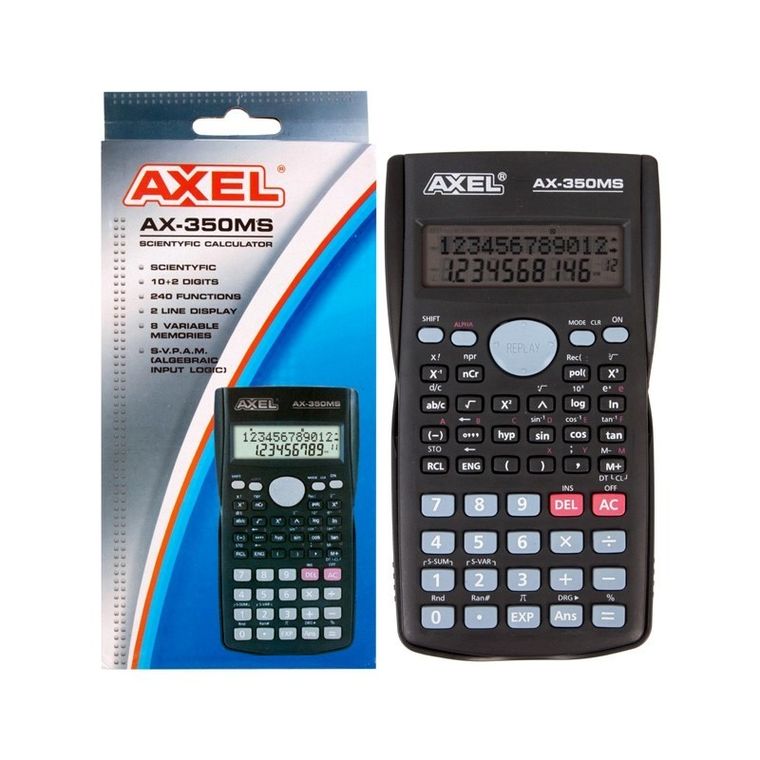 Axel, kalkulator, AX-350MS