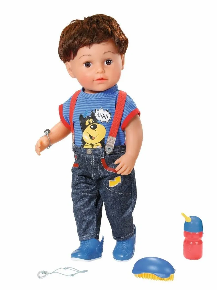 Baby Born, Braciszek, lalka interaktywna, 43 cm