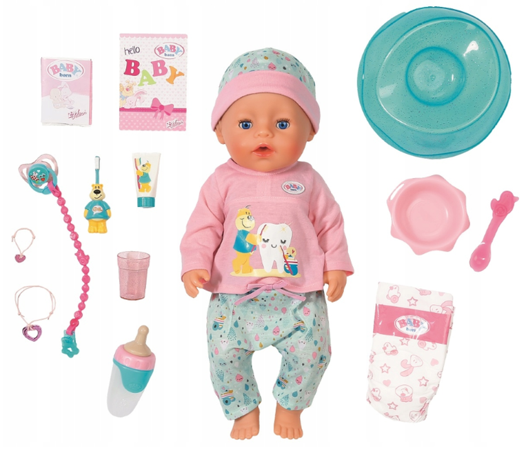 Baby Born, lalka interaktywna, 43 cm