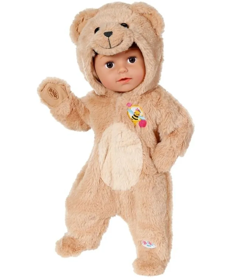 Baby Born, Miś, ubranko z kapturem, 43cm