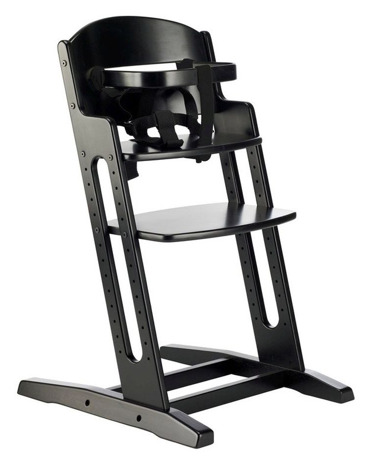 Baby Dan, DanChair, krzesełko do karmienia, czarne
