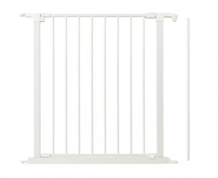 Baby Dan, Flex, rozszerzenie bramek M, L, XL, XXL, z furtką, białe