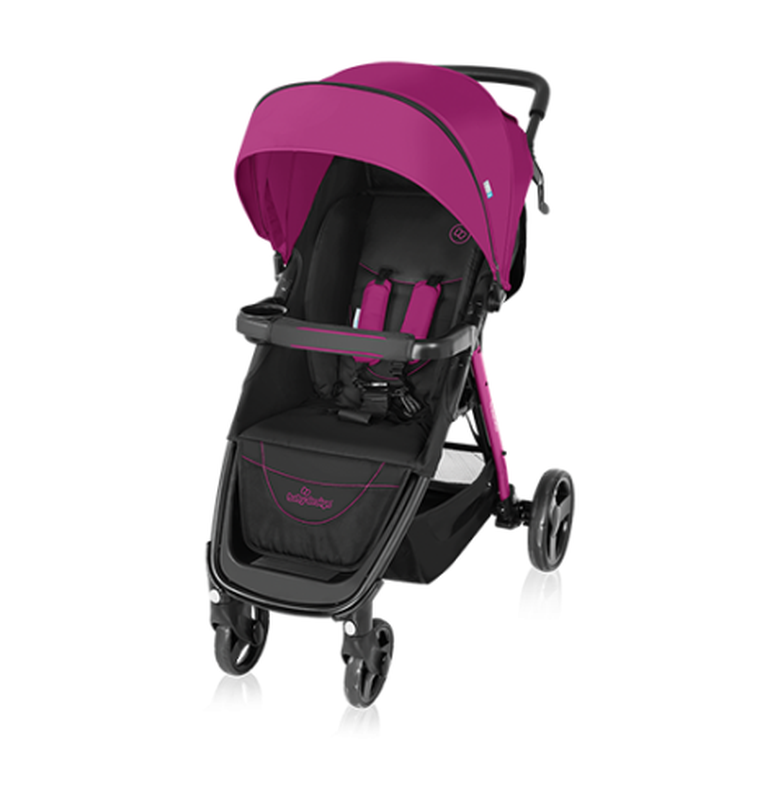 Baby Design, Clever, wózek spacerowy, Pink