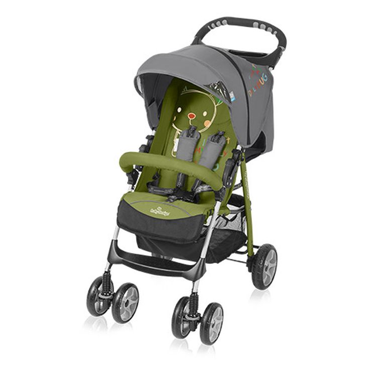 Baby Design, Mini New, wózek spacerowy, zielony