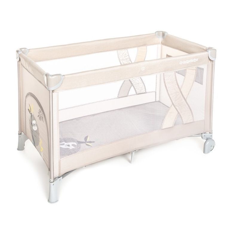 Baby Design, Simple, łóżeczko turystyczne, beżowe