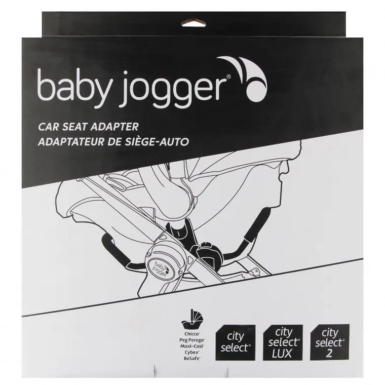 Baby Jogger, adapter do fotelików, City Select 2 Mxc, Cybex, Besafe