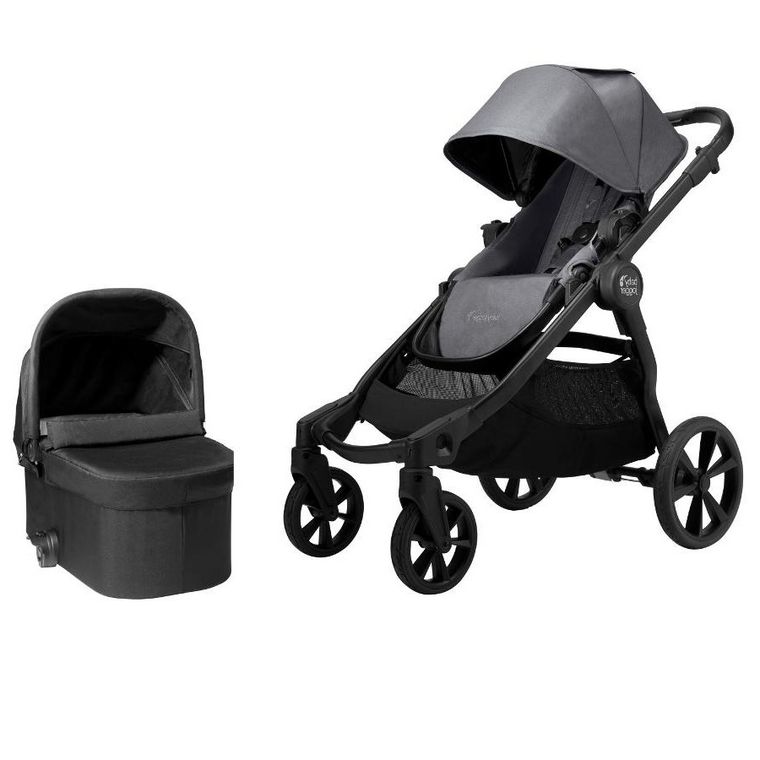 Baby Jogger, City Select 2, wózek modułowy z siedziskiem i gondolą, radiant slate